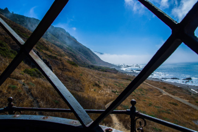 Overlooking the beauty of the Lost Coast Trail