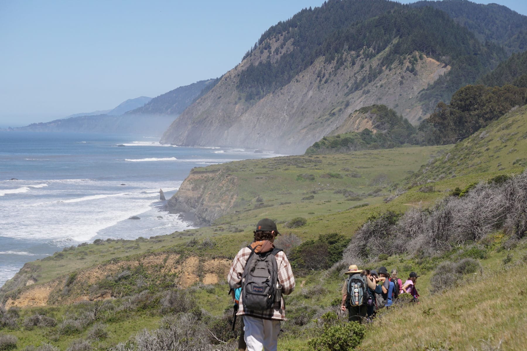 hiking the Lost Coast Trail with Lost Coast Adventure Tours